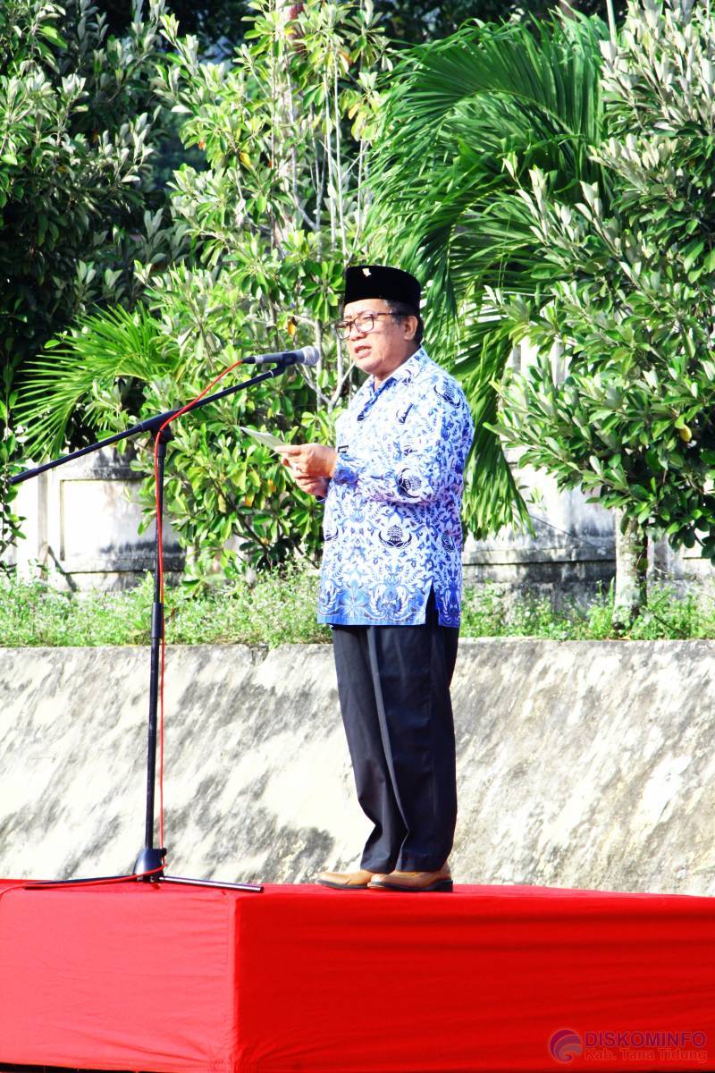 Wabub Pimpin Apel Gabungan Korpri